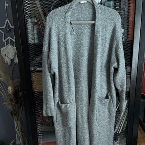 H&M Heather Gray Women's Cardigan